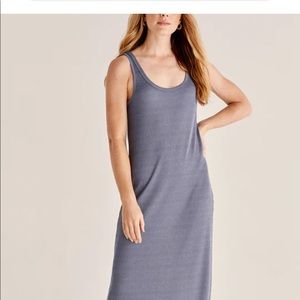 [Z Supply] Jaslyn Rib Hacci Dress-Indigo sz S